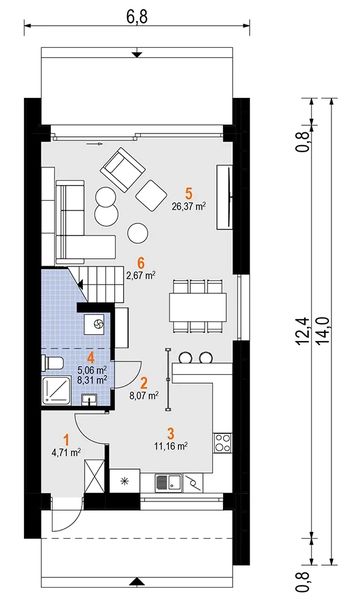 Parter projektu Ara 123 (1960)
