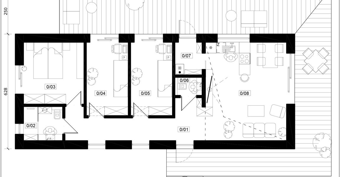 Parter projektu Kameralny - murowany