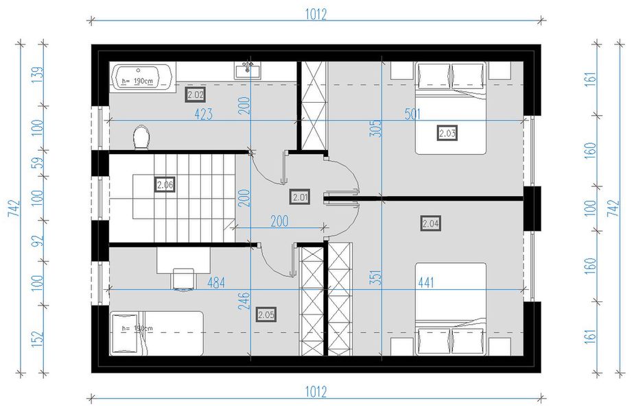 Poddasze projektu A16