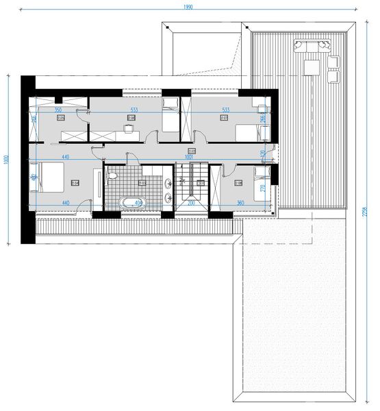 Piętro 1 projektu A19