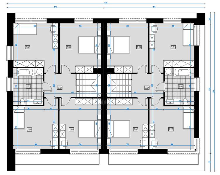 Piętro 1 projektu A20