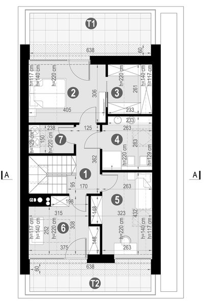 Poddasze projektu NewHouse 749
