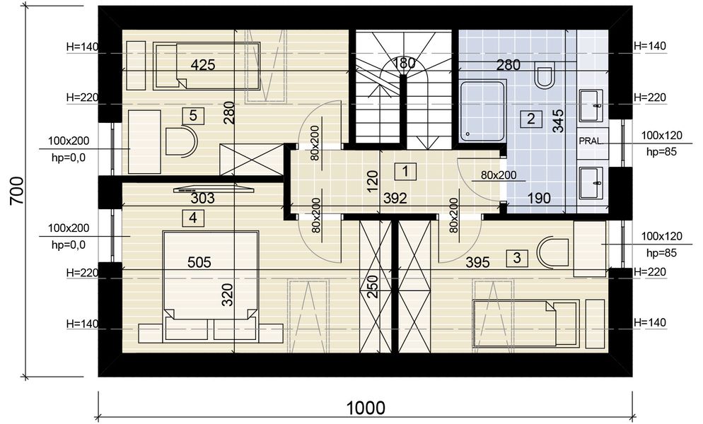 Poddasze projektu D1S-81