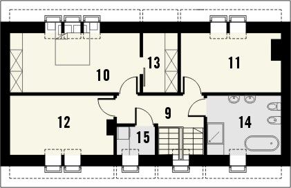 Poddasze projektu Studio 108