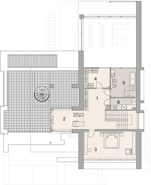 Poddasze projektu LK&1854