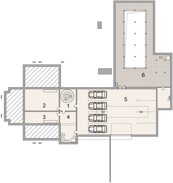 Piwnica projektu LK&1843