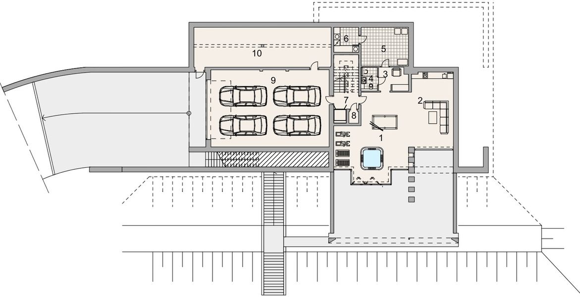 Piwnica projektu LK&1842