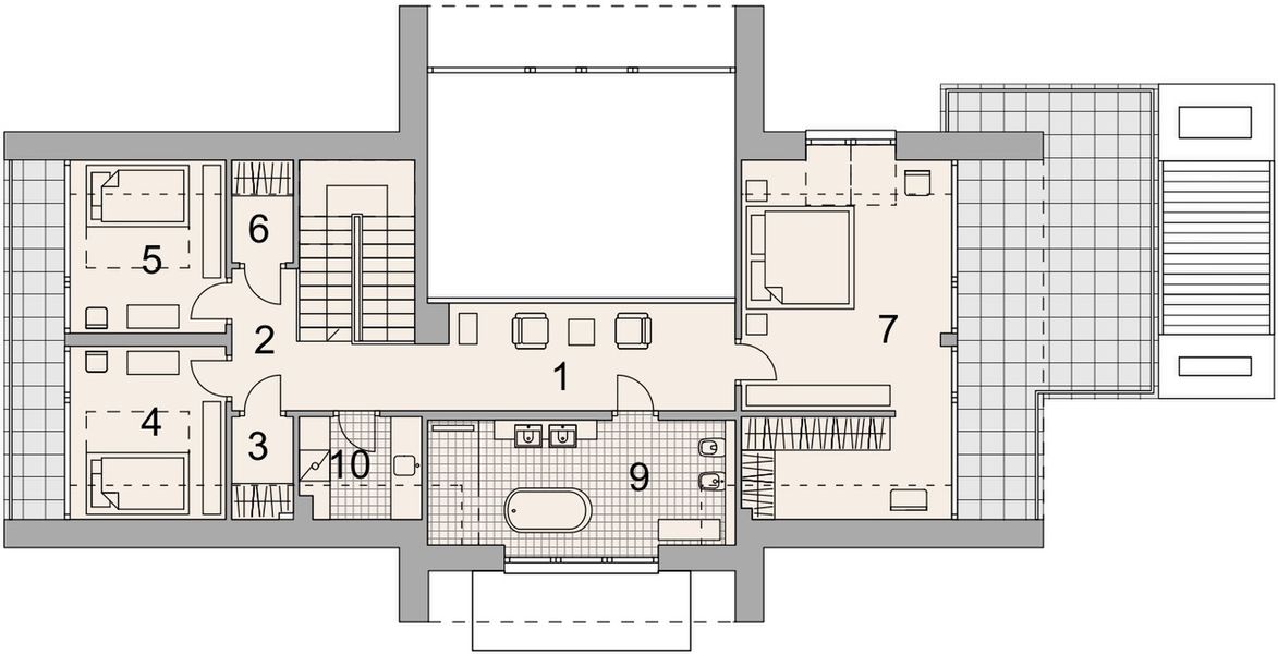 Poddasze projektu LK&1831