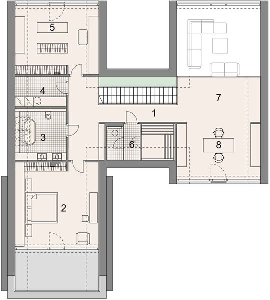 Poddasze projektu LK&1817