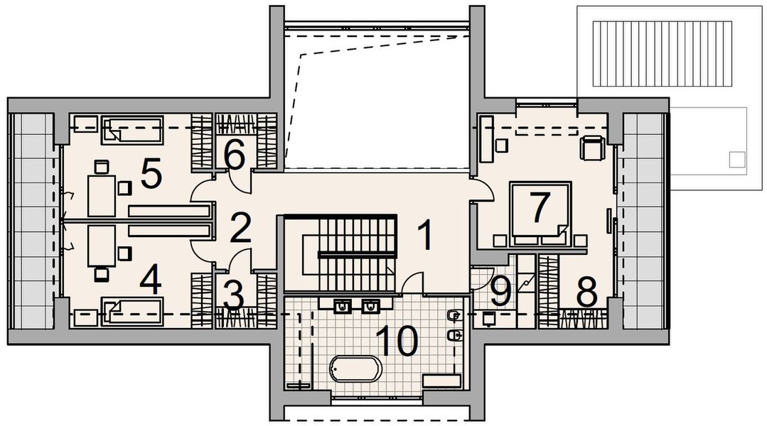 Poddasze projektu LK&1768