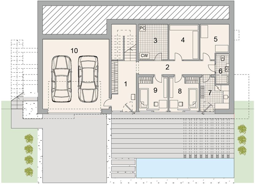 Piwnica projektu LK&1757