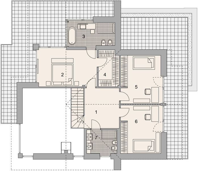 Poddasze projektu LK&1751