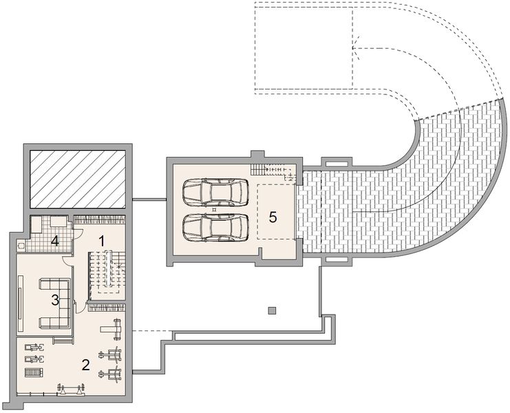 Piwnica projektu LK&1733
