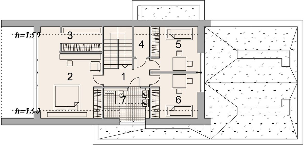 Poddasze projektu LK&1692