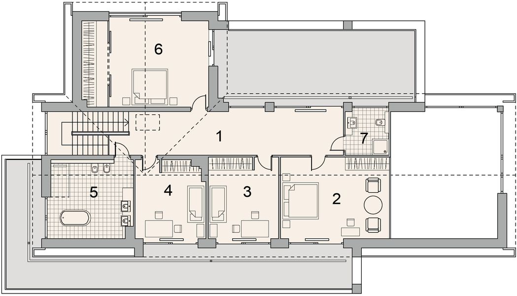 Poddasze projektu LK&1691