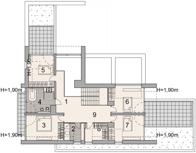 Poddasze projektu LK&1676