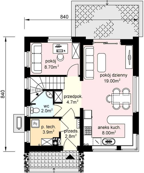 Parter projektu BW-70 wariant 1 (niskoemisyjny)