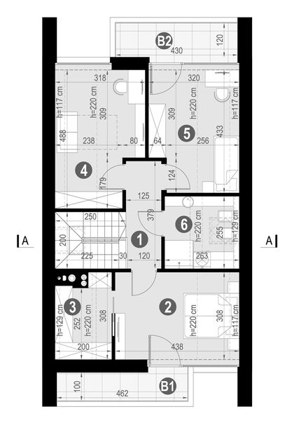 Poddasze projektu NewHouse 754 w1
