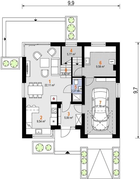 Parter projektu Mateo Beta (1968)