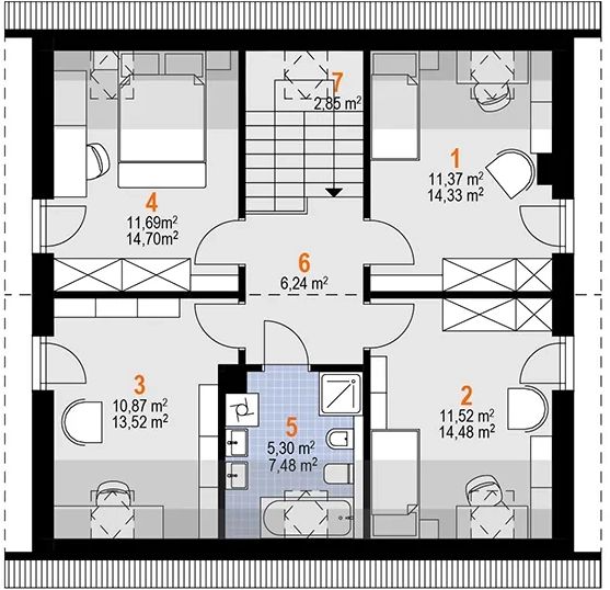 Poddasze projektu Mateo Beta (1968)