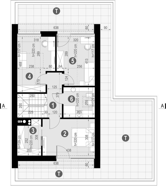 Poddasze projektu NewHouse 749 w1 G1