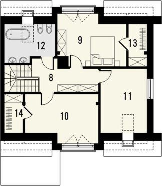 Poddasze projektu Krajobrazy 140