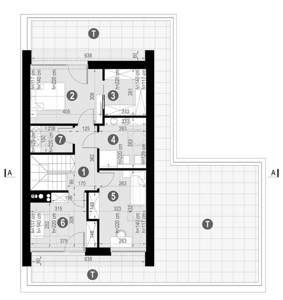 Poddasze projektu NewHouse 749 G2