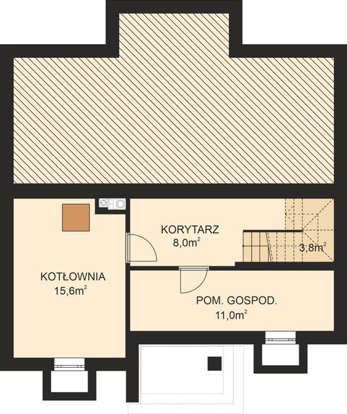 Piwnica projektu APS 165 NEW