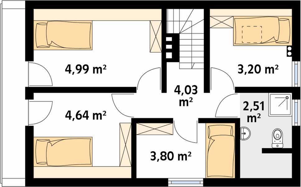 Poddasze projektu Poziomka dr-S