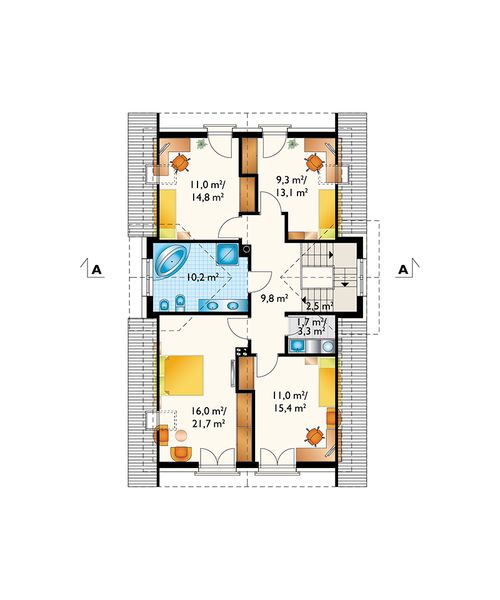 Poddasze projektu Elf (1619)