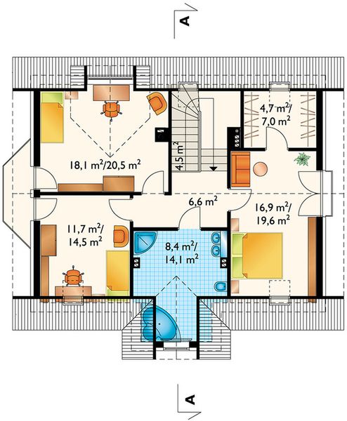 Poddasze projektu Drabant Lux (873)