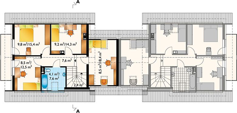 Poddasze projektu Czaruś Duo (892)