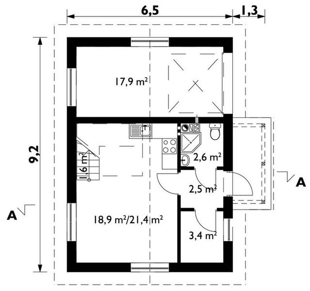 Parter projektu Garaż M7 (248)