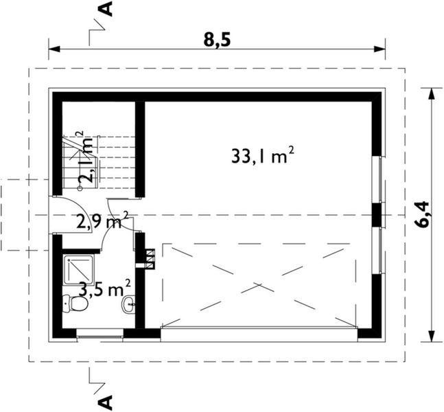 Parter projektu Garaż M6 (247)