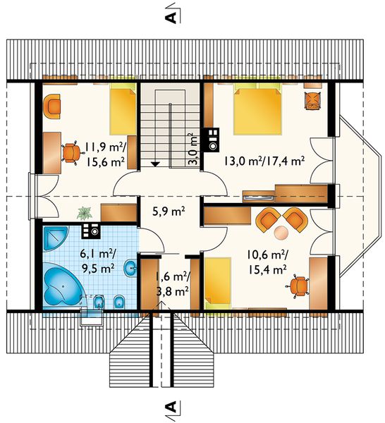 Poddasze projektu Sonia (1478)
