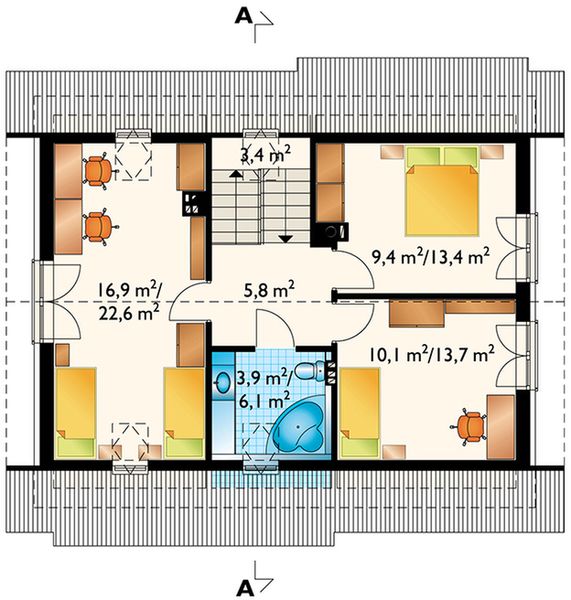 Poddasze projektu Tomir (756)