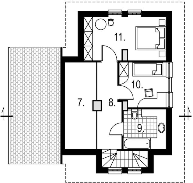 Poddasze projektu Welet