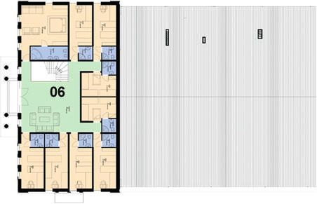 Piętro 1 projektu PS-DW-750