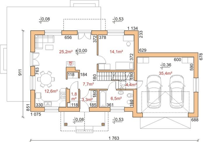 Parter projektu Dom przy Bursztynowej