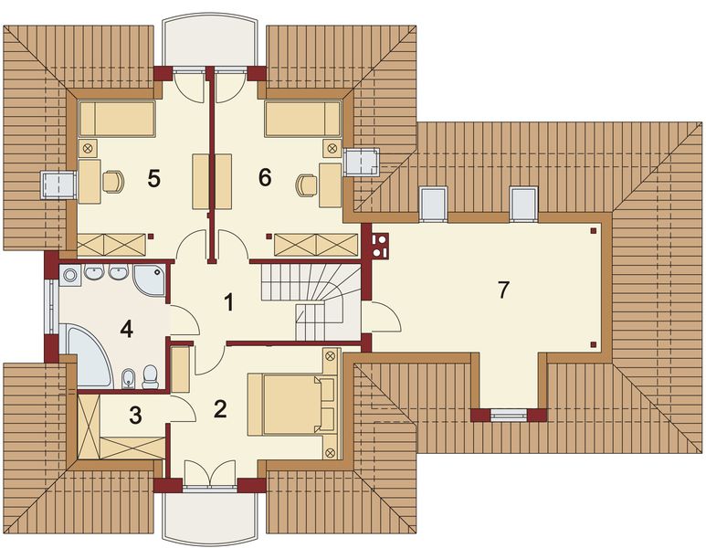 Poddasze projektu Solon 2