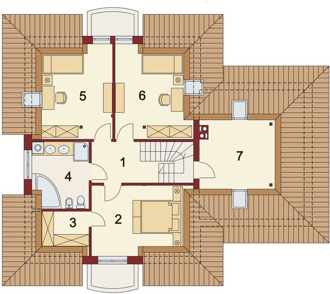 Poddasze projektu Solon