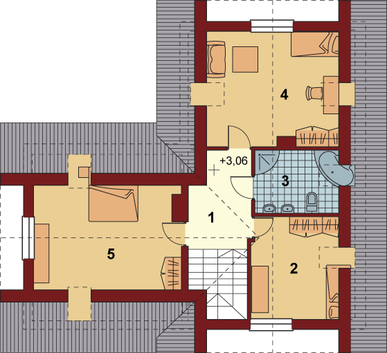 Poddasze projektu Malina