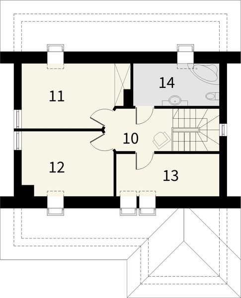 Poddasze projektu Omega