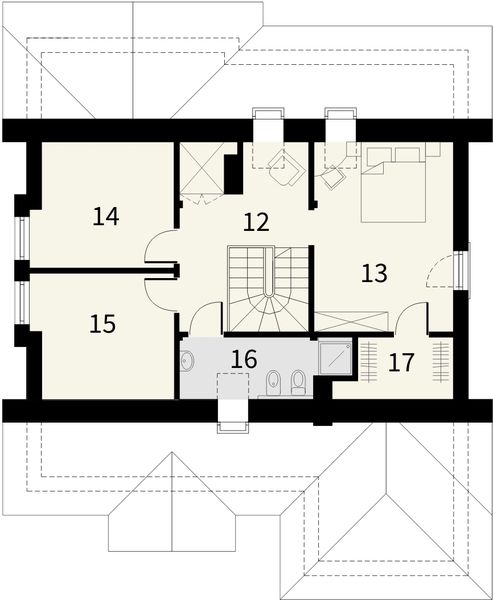 Poddasze projektu Lapis 2