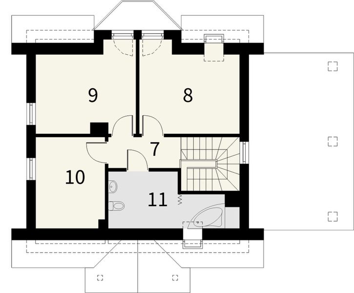 Poddasze projektu Cytryn