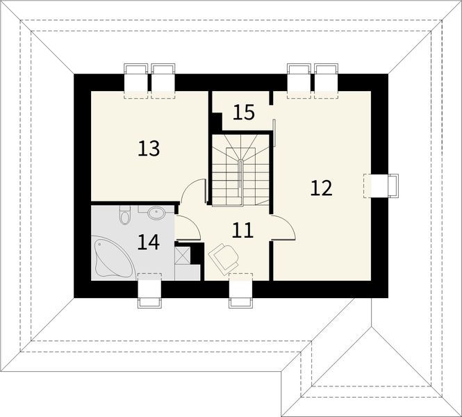 Poddasze projektu Retro 2
