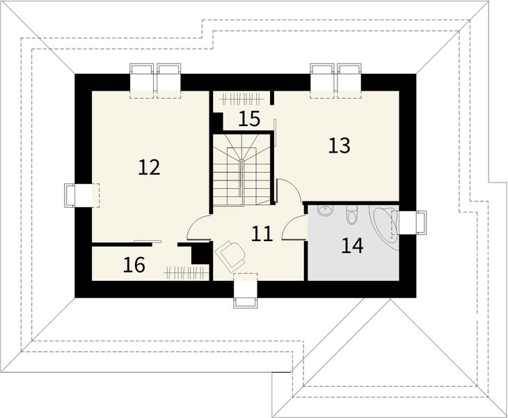 Poddasze projektu Retro