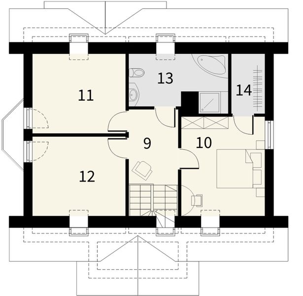 Poddasze projektu Roma