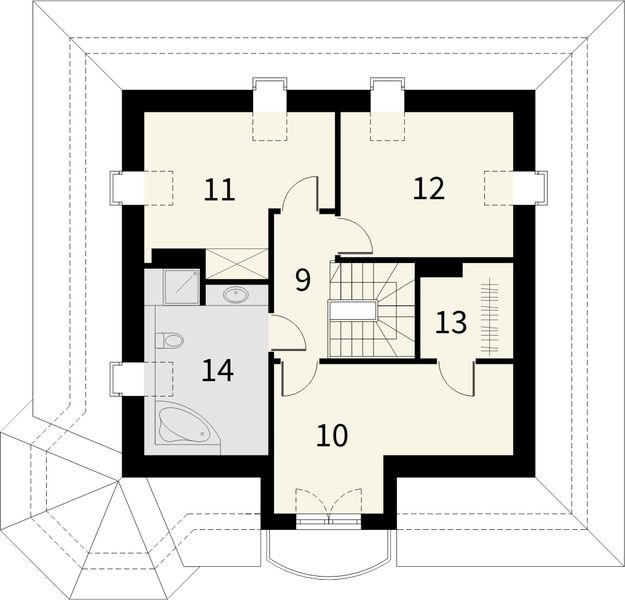 Poddasze projektu Viva