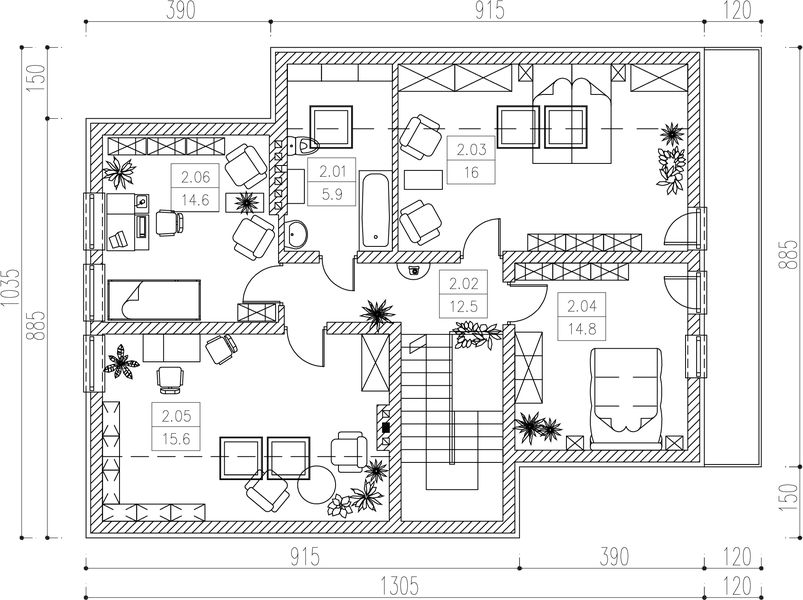 Poddasze projektu Rul